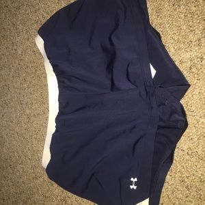 under armours shorts.